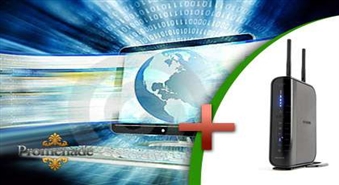 Optiskais internets ar ātrumu 100Mbits un Wi-Fi rūteris kā dāvana, ar 66% atlaidi!