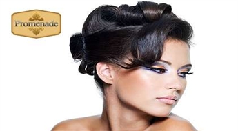 Vakara frizūra + dienas vai vakara make up ar 40% atlaidi!