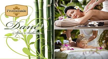Расслабляющий аромамассаж всего тела c маслом Ши в салоне „Dane Spa” со скидкой 55%!