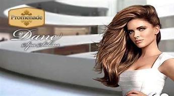 Стрижка + мелирование + укладка феном в салоне "Dane Spa" co скидкой 60%!