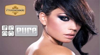 Profesionālā matu ārstēšana un taisnošana ar “PURE Keratin Treatment” keratīnu salonā "Bella Beauty" ar 60% atlaidi!