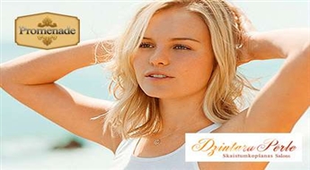 Фотоэпиляция зоны подмышек в салоне"Dzintara pērle" c 50% скидкой! Избавьтесь от нежелательных волос!