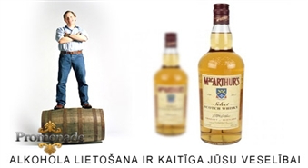 MacArthur’s Scotch Whisky 500ml ar 35% no veikala „Vintage”!