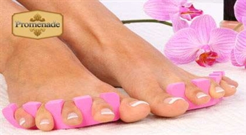 Аппаратный педикюр + покрытие Gelish лака в салоне "Dolce Vita" со скидкой 47%!