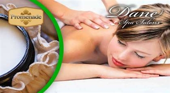 Расслабляющий аромамассаж всего тела c маслом Ши в салоне „Dane Spa” со скидкой 55%!