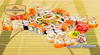 Никого не слушай-здесь вкуснее суши! Tomodachi сет на 3 персоны (45 шт.) со скидкой 50%!