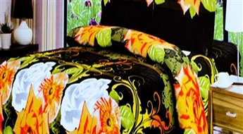 23.50Ls  3D gultas veas komplekts (160 x 200 cm.) Vai 27.25Ls 3D komplekts (200 x 220 cm.)