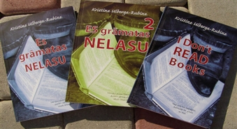 Рождественский подарок: "Es grāmatas nelasu 1,2 или английская версия" cо скидкой 50%!