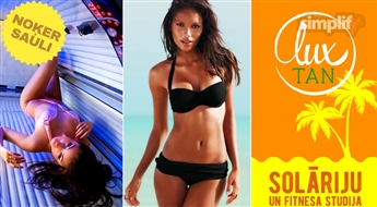 Посещение солярия в 4 студиях LuxTan