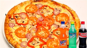 Picas Meistars (40 цм): пиццa N.Y. style, Chick and Curry пиццa или Vegetary пиццa