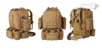 Pārgājienu mugursoma 60L