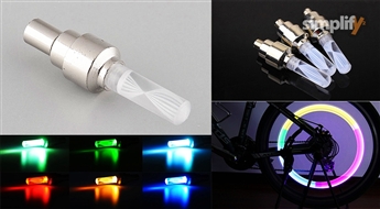 Spīdošas ventiļu LED spuldzītes (Auto, velo, moto)