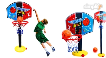 Basketbola grozs ar statīvu bērniem
