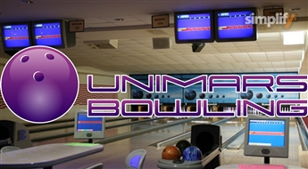 UNIMARS BOWLING: Spēlējiet boulingu 2 h (līdz 6 cilvēkiem)