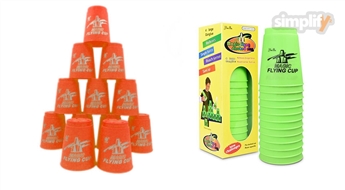 Spēle ar konusiem: Flying cups