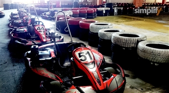 Desmit minūšu brauciens ar kartingu