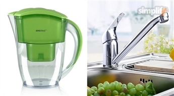 King Hoff 2.4 l ūdens filtra krūze ar filtru