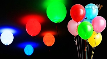 5 Baloni ar LED diodi