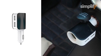 USB Автомобильный адаптер (3in1 )
