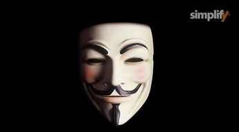 Anonymous maska V - VENDETTA