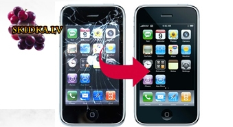 iPhone 3G skarienjūtīga stikla maina(touchscreen)par super cenu!