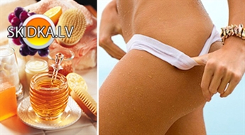 Gūžas zonas medus masāža FIZIO & SPA MASSAGE ROOM vai centrā “SHAPE”