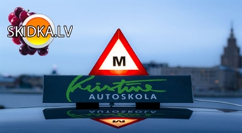 Autovadītāju kursi “Kristīne autoskola” ar atlaidi līdz 86 %, esi ieguvējs!!!! un piesakies mūsu autoskolā!!!