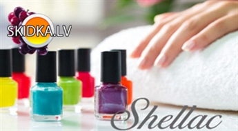 Nagu pārklāšanā ar gel – laku Shellac!