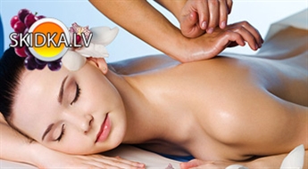 Aroma-limfodrenāžas masāža salonā „Eklektik” ar 50% atlaidi! Parūpējies par savu veselību!