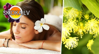 Klasiskā visa ķermeņa SPA-masāža: ārstniecisks liepziedu SPA-rituāls salonā "Eklektik"!