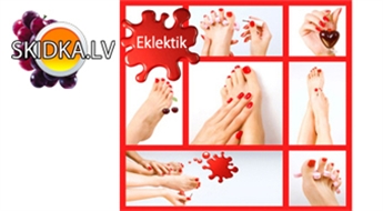 Klasiskais SPA pedikīrs + GELISH lakas pārklājums. Nagu pārklājuma dizains pēc izvēles.