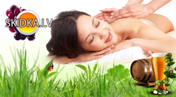 SPA procedūras pēc izvēles:  Alus-SPA vai Pļavas-SPA rituāli salonā „Eklektik!”