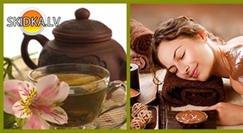 Банановый или шоколадный SPA-массаж + пилинг + обертывание + чайная церемония