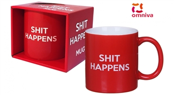 Krūze «Shit Happens» -39%