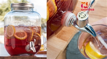 Dzērienu sajaucējs ar vāku 3,5l -20%