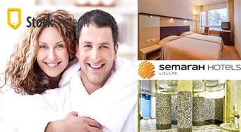 SemaraH Hotel Lielupe: romantiska atpūta DIVIEM -44%