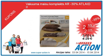 Vakuuma maisu komplekts AR -30% ATLAIDI!
