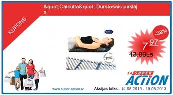 Durstošais paklājiņš Calcutta AR 38% ATLAIDI