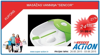 MASĀŽAS VANNIŅA &quot;SENCOR&quot;