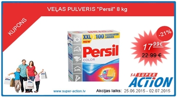 VEĻAS PULVERIS &quot;Persil&quot; 8 kg