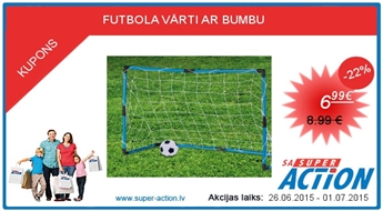 FUTBOLA VĀRTI AR BUMBU