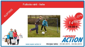 Futbola vārti - lielie