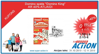 Игра Домино &quot;Domino King&quot;                 С 40% СКИДКОЙ