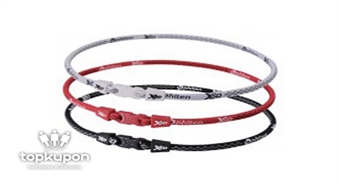Kaklarota PHITEN RAKUWA NECKLACE X50 noguruma noņemšanai ar 50% atlaidi!
