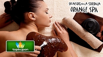 Cтудия красоты "Orange Spa" предлагает насладиться шоколадным массажем с обёртыванием  ( 90 минут ) со скидкой 60%!