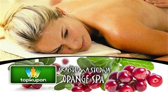 Vitamīnu brukleņu SPA rituāls skaistuma studijā "Orange Spa" ar atlaidi 53%!