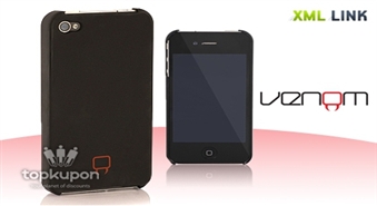 Iepriecini savu iPhone 4s! Venom „Black Armour” maciņš ar atlaidi 51%!