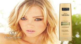 Ieprieciniet sevi ar elegantiem un veseliem matiem, lietojot augstas kvalitātes profesionālu šampūnu Blonde Go Blonder Lightening Shampoo With Citrus & Chamomile - atlaide 52%.