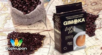 Itāļu maltā kafija "Gimoka GRAND GALA" ar 50% atlaidi!