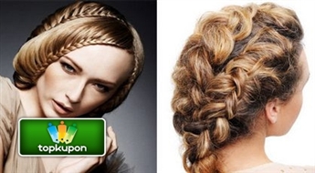 Стрижка+ укладка или плетение французской косы со скидкой 60%!